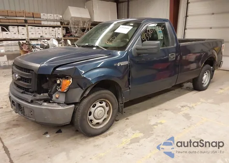 2013 Ford F-150 Xl from USA, damaged, VIN 1FTMF1CMXDKF17398